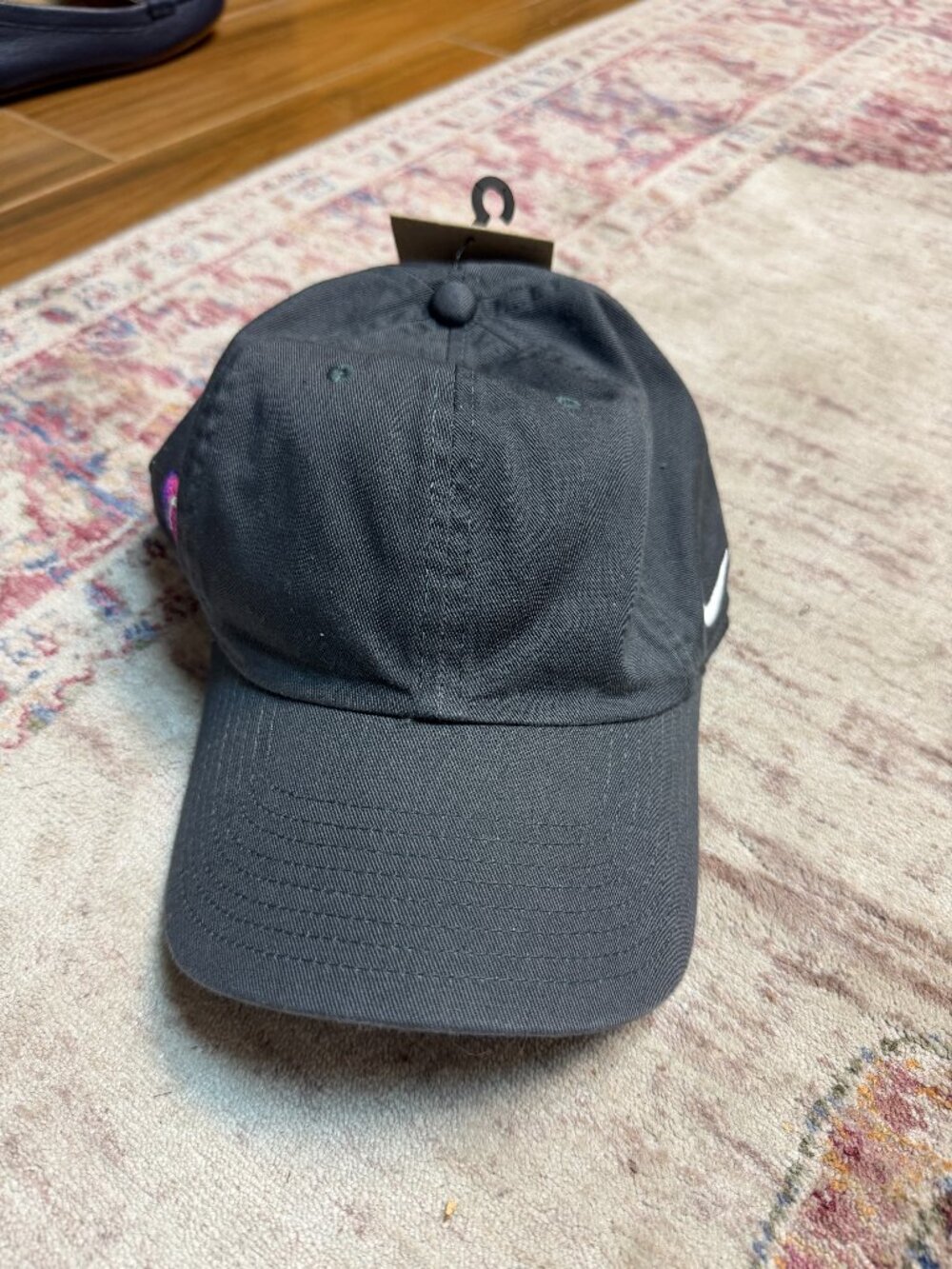 Nike Unisex Heritage Cotton Twill Gray Golf Baseball Cap Size M/L-Brand New
